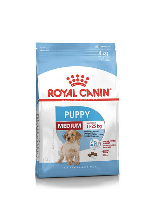 ROYAL CANIN MEDIUM PUPPY X 4 KG