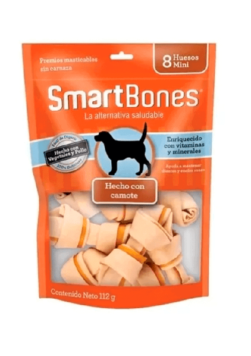 SMARTBONES  SWEET POTATO MINI X 8 UND