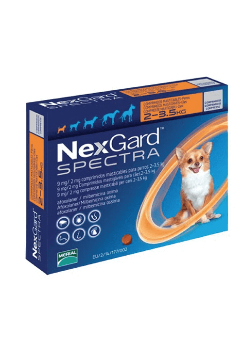 NEXGARD SPECTRA  2 - 3.5 KG