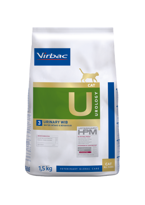 VIRBAC HPM U3 UROLOGY URINARY WIB X 1.5 KG
